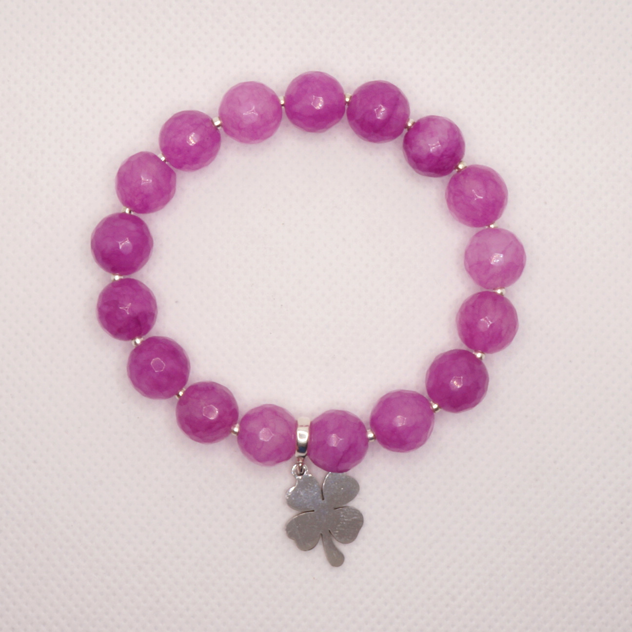 Bransoletka z naturalnego jadeitu - obrazek 2